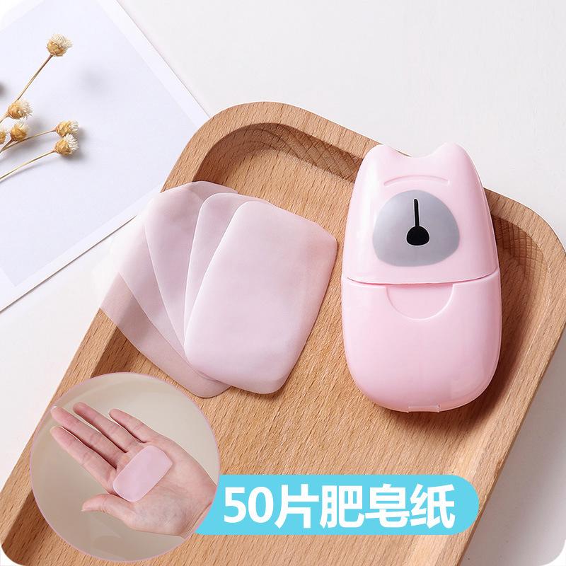Xà Phòng Giấy Mini Dùng Một Lần Tiện Lợi Du Lịch