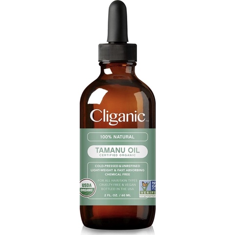 Tinh dầu Tamaru oil organic Cliganic 100% tự nhiên 60ml USA