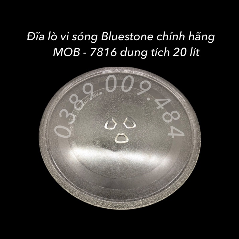 Đĩa lò vi sóng Bluestone MOB-7816 dung tích 20 lít chính hãng