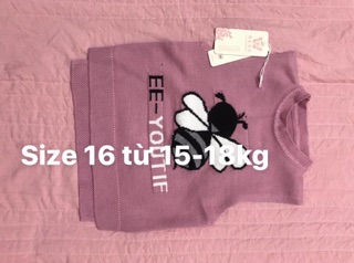 Áo gile len trẻ em