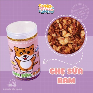 GHẸ SỮA RAM- ăn vặt Suho_tặng mực nước dừa