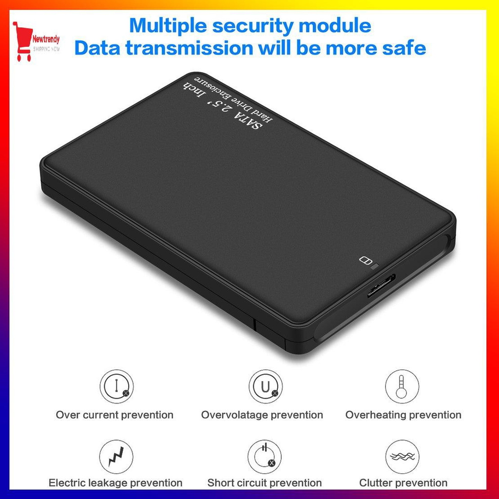 Vỏ Đựng Ổ Cứng Di Động (0601) (Promo) Hỗ Trợ 2tb Hdd Sata Sang Usb 3.0 Ssd Hdd | BigBuy360 - bigbuy360.vn