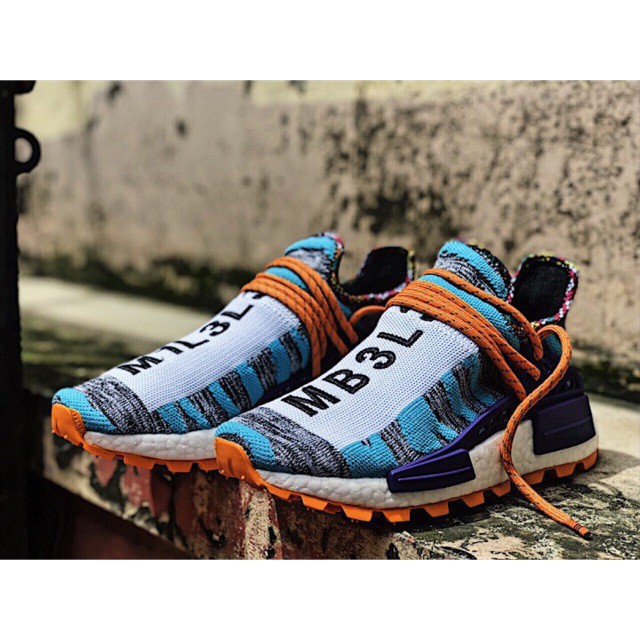 Giày Thể Thao Human Race Boost SOLARHU màu Xanh_Giaysneaker