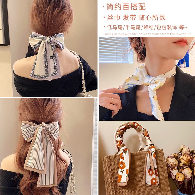 Khăn buộc tóc phong cách Hàn Quốc đa dụng dành cho nữ