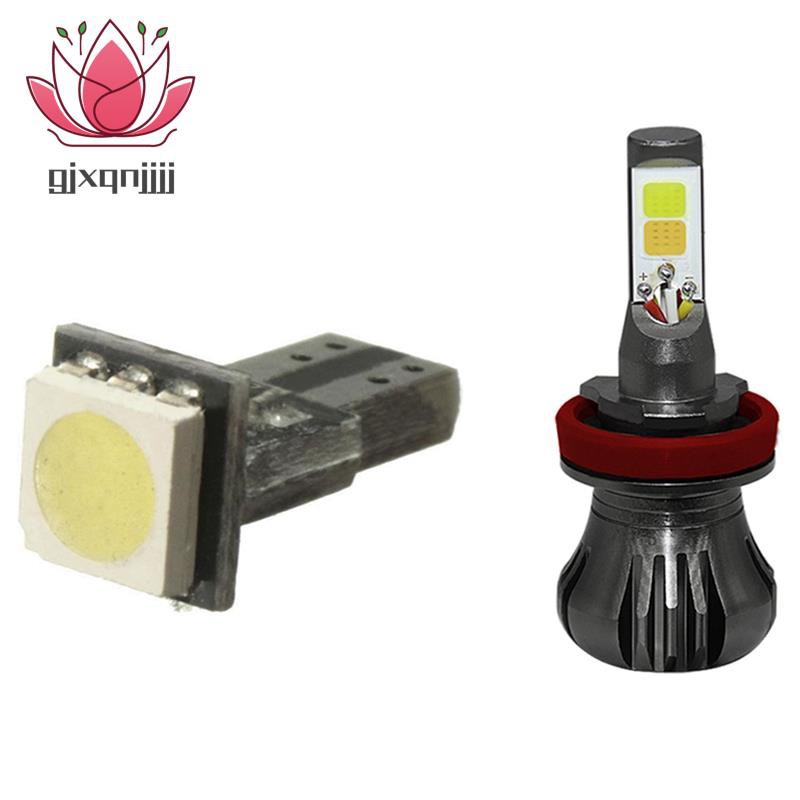 Đèn Pha Led 6000k Ánh Sáng Trắng 3000k H8 / H9 / H11 Màu Sắc Kép Cho Xe Hơi