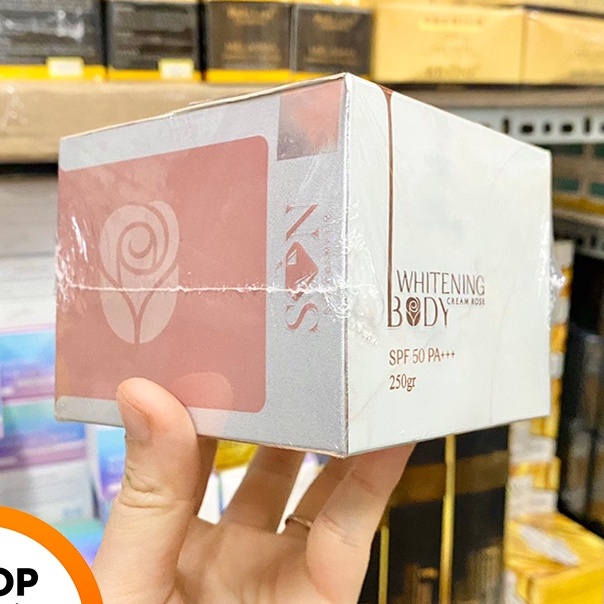 Kem body hoa hồng SON dưỡng trắng da - Mỹ phẩm S.O.N