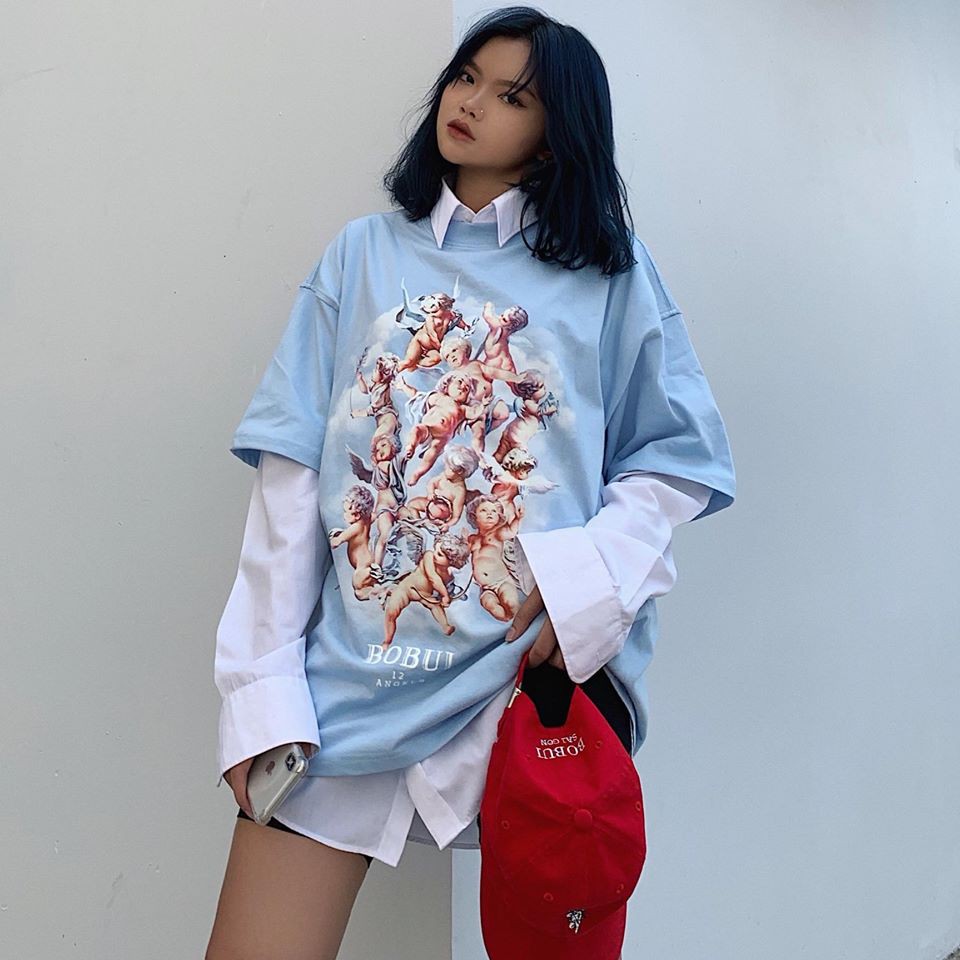 [FULLTAG CHÍNH HÃNG] Áo Thun BOBUI 12 ANGLES THIÊN THẦN FULLTAG | Áo Thun COTTON 100% | CHUẨN CAO CẤP 1:1 LOCAL BRAND | BigBuy360 - bigbuy360.vn