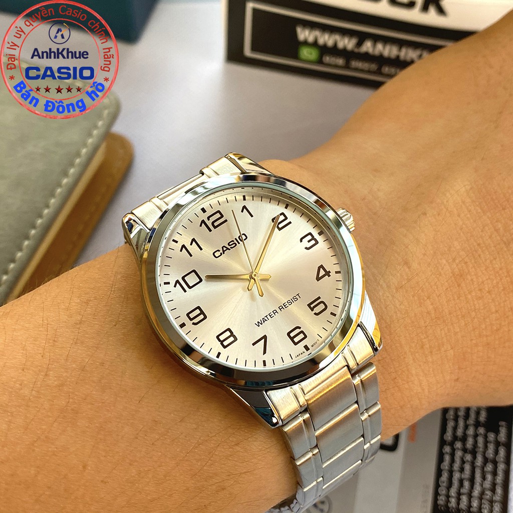 Đồng hồ nam Casio MTP-V001 MTP-V001D MTP-V001GL MTP-V001SG bảo hành 1 năm chính hãng | BigBuy360 - bigbuy360.vn