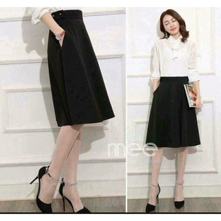 CHÂN VÁY DÀI CÓ TÚI