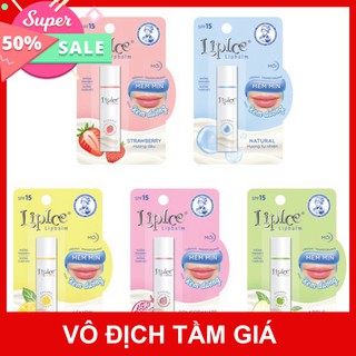 Son dưỡng không màu  Lipice Mentholatum 4.3g - 5 mùi hương giúp môi căng mọng mềm mịn hết khô nẻ