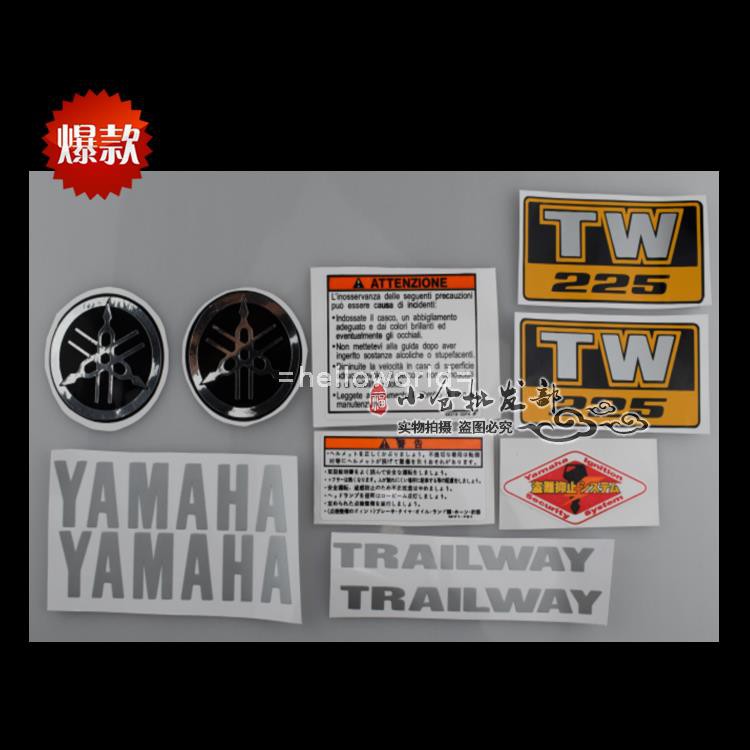 Miếng Dán Sticker Xe Yamaha Tw225 Tw200