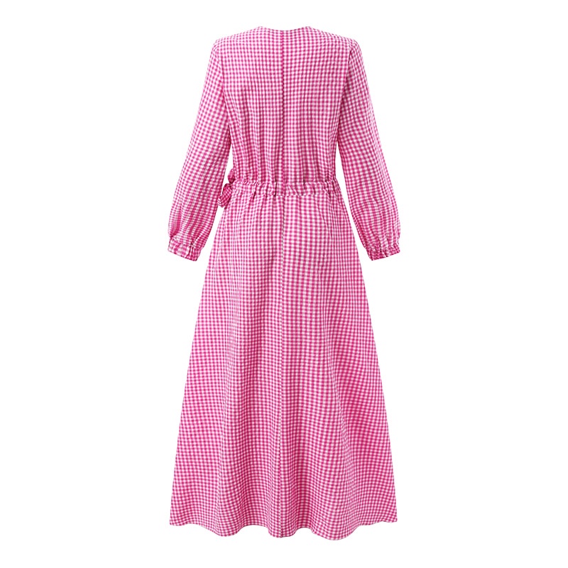 Zanzea Đầm Maxi Dài Tay In Họa Tiết Phong Cách Hồi Giáo Thời Trang Cho Nữ