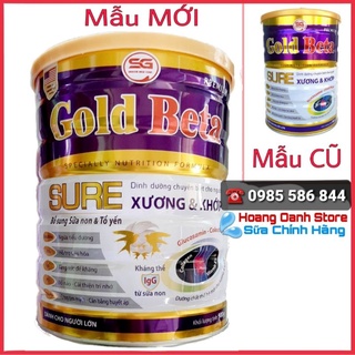 Sữa Gold Beta Sure 900g - Sữa người già Ngăn ngừa Loãng Xương Tiểu Đường