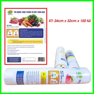 cuộn TÚI ĐỰNG THỰC PHẨM TỰ HỦY SINH HỌC