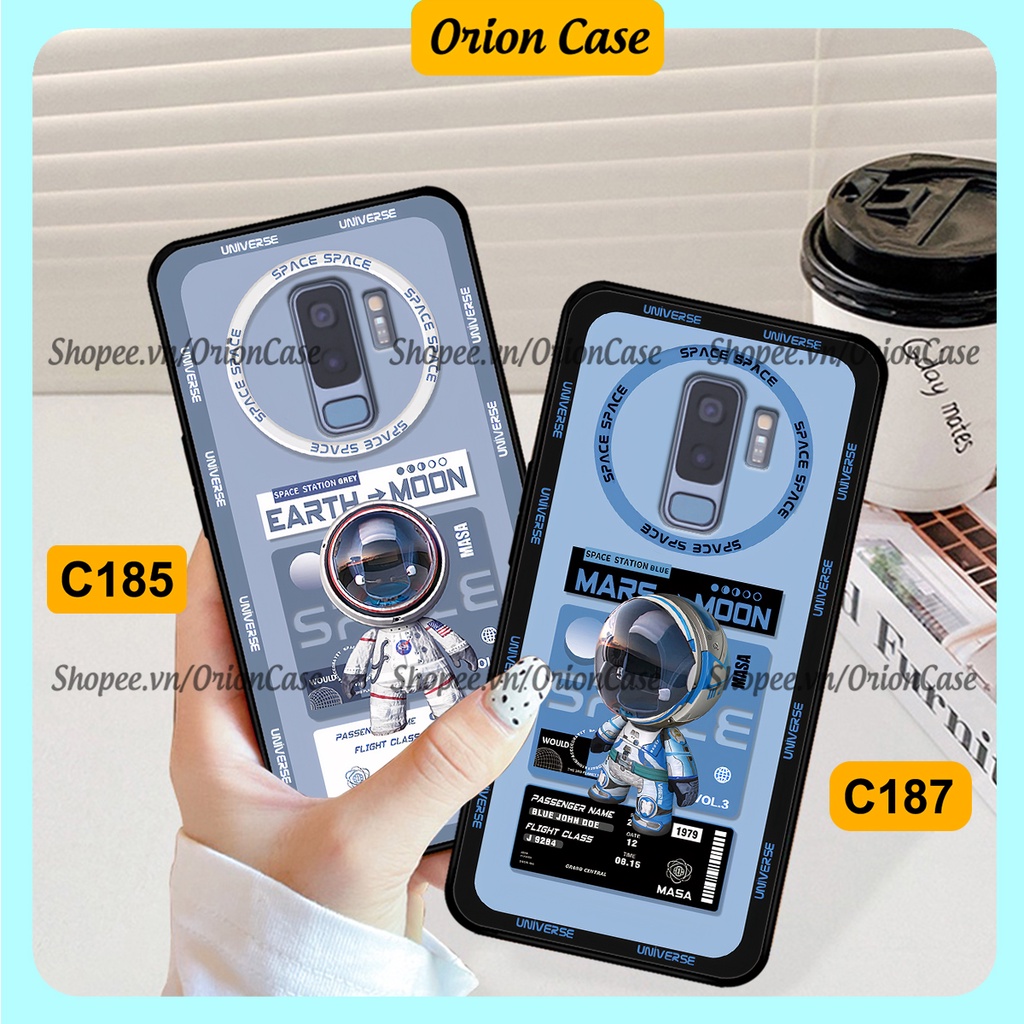 Ốp Samsung S9 - S9 Plus - S9+ in hình astronaut pro nasa, moutain cá tính.ốp lưng chống sốc.