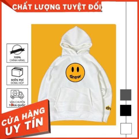 Áo hoodie Unisex nam nữ Drew House mặt cười form rộngcao cấp, áo phông nỉ bông đẹp giá rẻ K133