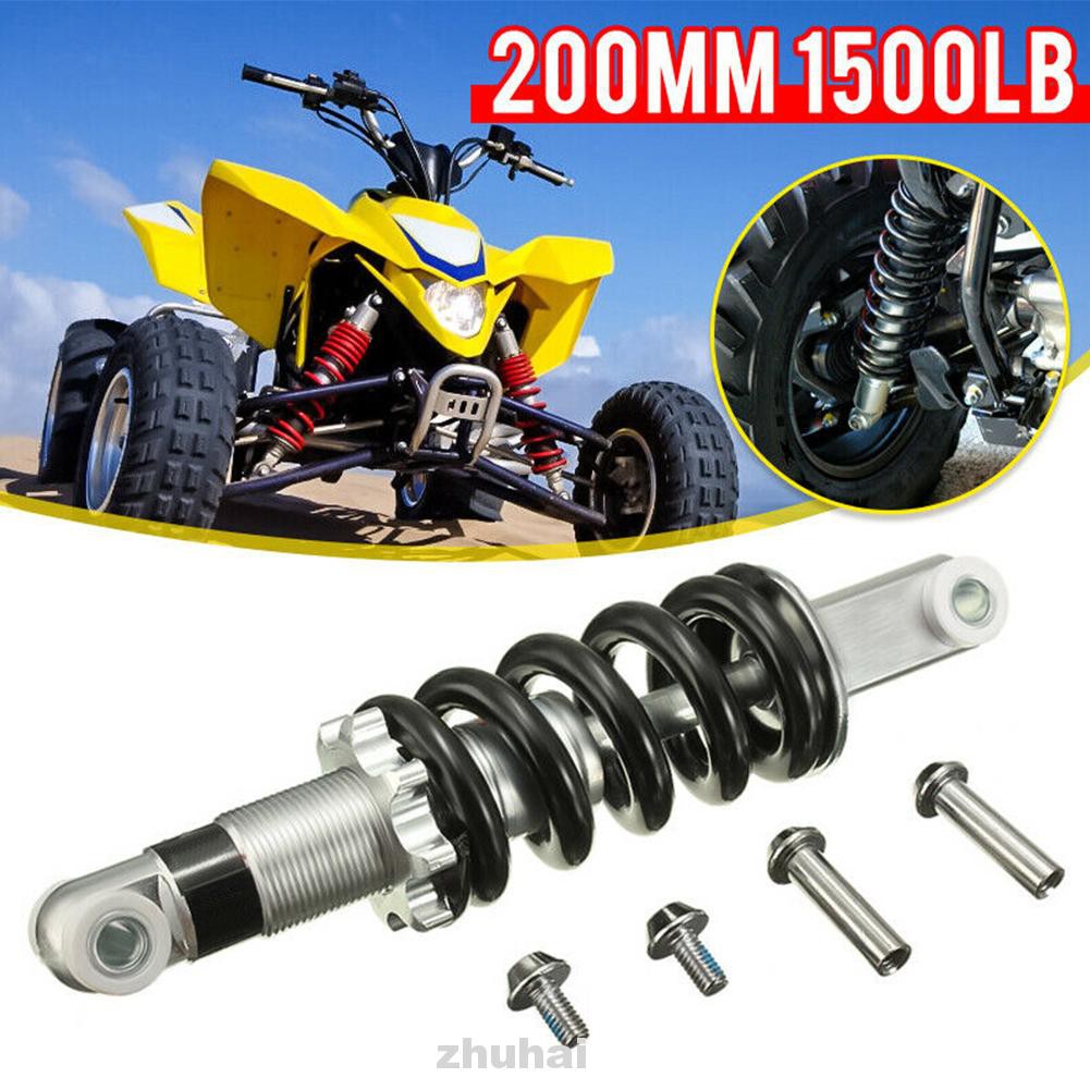 200mm 1500lb Universal Spring Off-Road ATV Mini Moto Go Kart Rear Suspension Shock Absorber