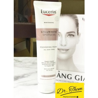 Sữa rửa mặt Eucerin White Therapy Clinical Gentle Cleansing Foam 150g