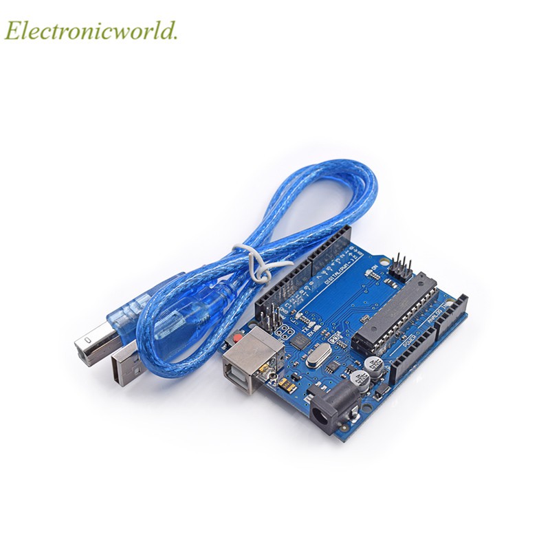 Bảng Mạch Uno R3 Atmega16U2 + Mega328P Cho Arduino Uno R3