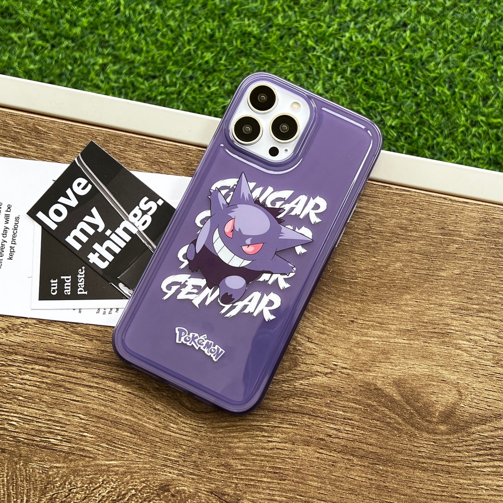 Ốp Điện Thoại tpu Gengar Mềm Hoạt Hình Cho Iphone 7plus / 8plus x / xs xsmax 11 11promax 12 12pro 12promax 13 13pro 13promax 12mini 13mini