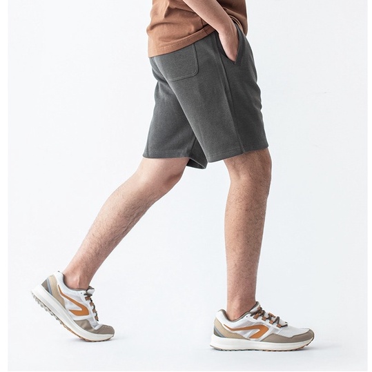 QUẦN SHORT FORM RỘNG, QUẦN THUN UNISEX CHẤT VẢI THUN GÂN, THOÁNG MÁT CO GIẢN 2 CHIỀU