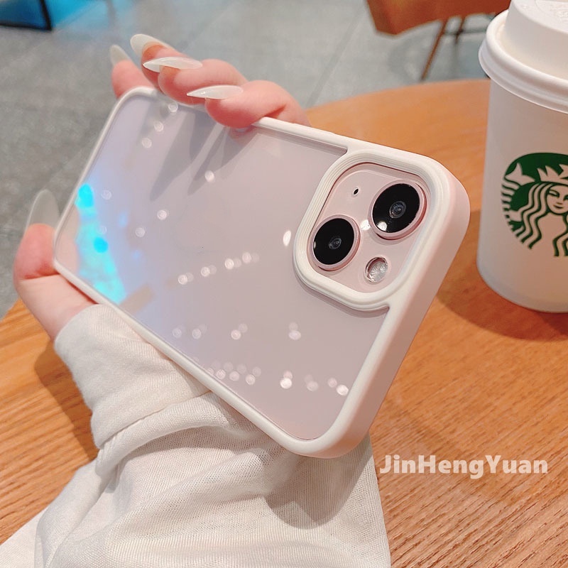 Ốp Điện Thoại Cứng Trong Suốt Mặt Nhám Chống Sốc Cho IPhone 13 Pro Max X XS XR Max 7 8 PLUS