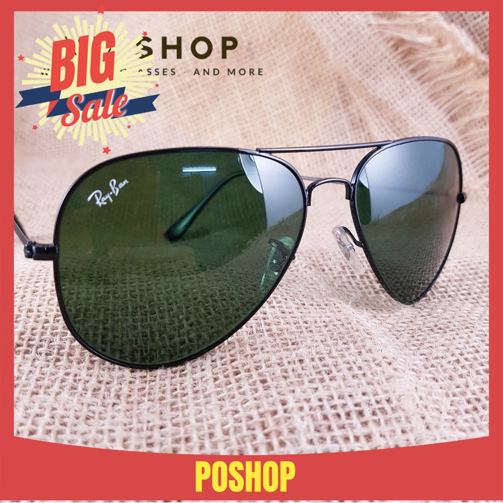 Mắt kinh mát nam nữ kính râm FULLBOX HÃNG POSHOP 3026 tròng thủy tinh cường lực cao cấp chống tia UV thời trang Italia | BigBuy360 - bigbuy360.vn