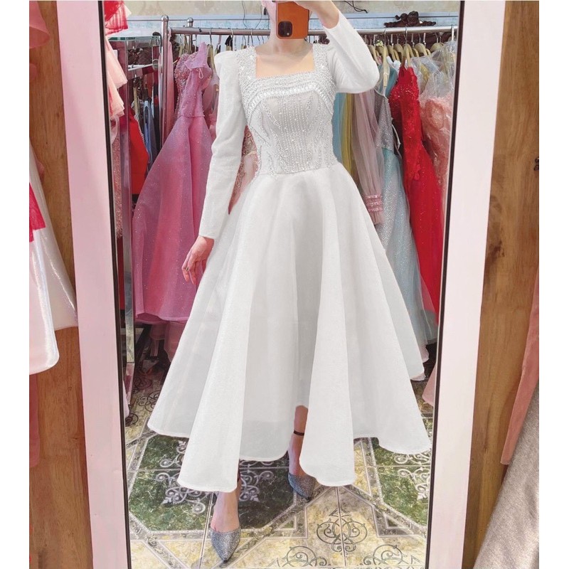 ĐẦM XOÈ DỰ TIỆC ĐÍNH ĐÁ full size S/M/L/XL ( ẢNH VÀ VIDEO CHỦ SHOP CHỤP 1000%)