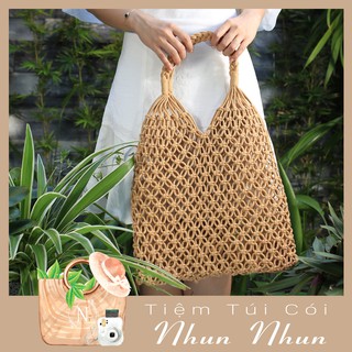Túi Len Đan Lưới