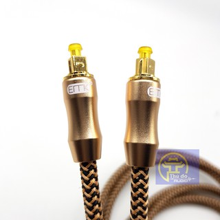 15m Cáp quang (mạ vàng 24k) - Cable ETK Toslink OPTICAL - Dây optical