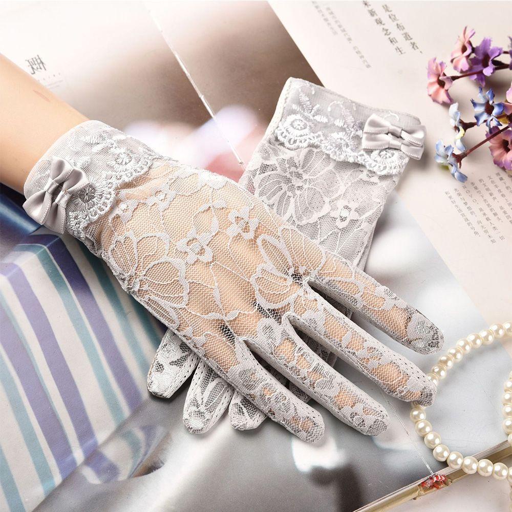 Găng Tay Ren Hoa Thời Trang Nữ Tính