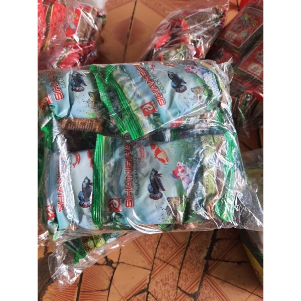 Thức ăn cá cảnh SHANGHAI 100gr viên nổi dành cho cá