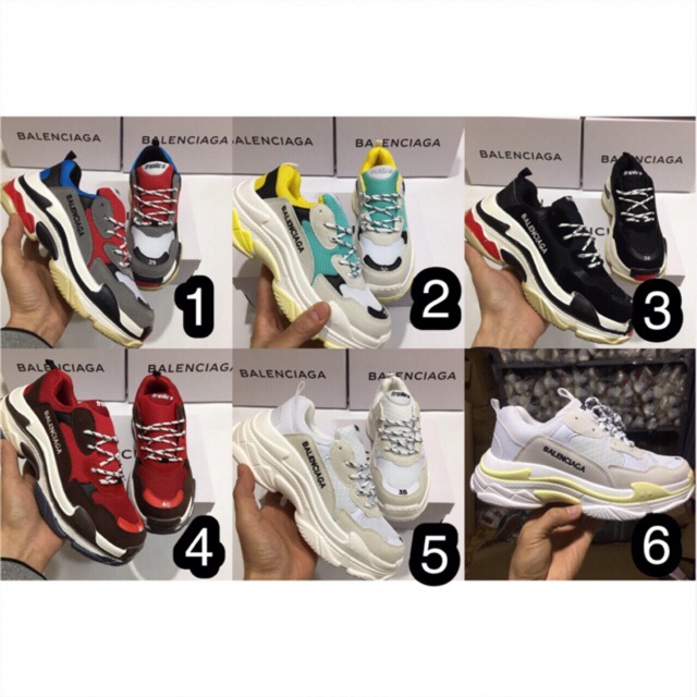 ⚡️[Tặng hộp và nước lau giày]  Giày ULZ TRIPLE S NAM NỮ | BigBuy360 - bigbuy360.vn