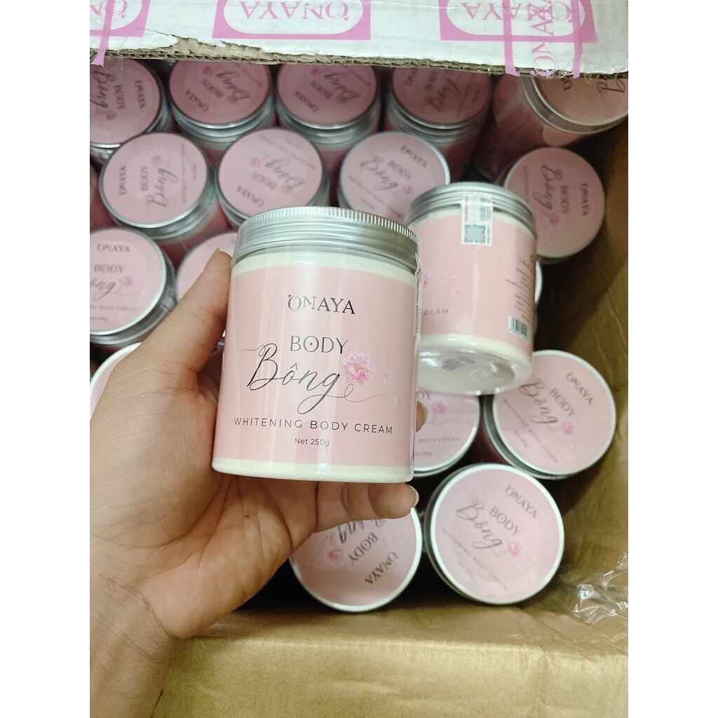 KEM BODY BÔNG ONAYA CHÍNH HÃNG DƯỠNG TRẮNG DA