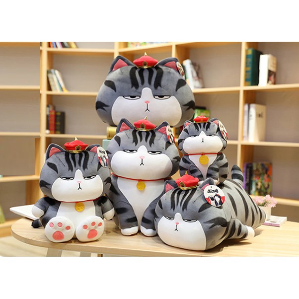 Gấu bông hình con mèo hoàng thượng mặt bự đẹp  Nông Trại Vui Vẻ 