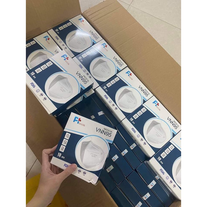 Khẩu Trang N95 4 Lớp [ 1 Hộp 10 Cái ]