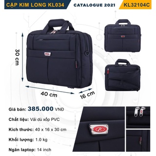 CẶP ĐEN, CẶP ĐA NĂNG KIM LONG KL 034