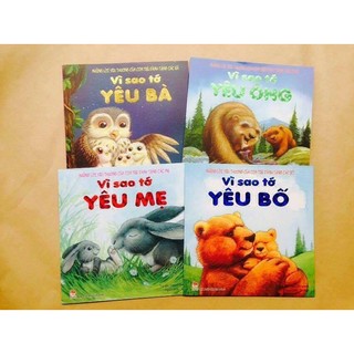 VÌ SAO TỚ YÊU (Bộ 4 Cuốn)