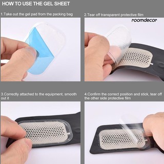 Set 10 Miếng Dán Hydrogel Hỗ Trợ Tập Cơ Bụng Cho Máy Ems