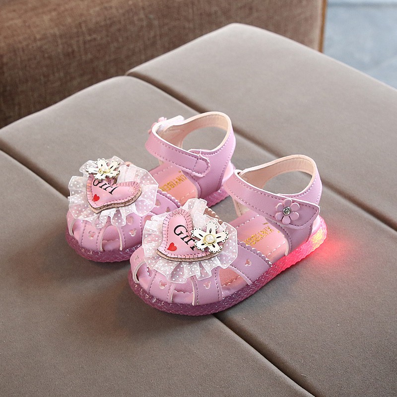 Giày Sandal Có Đèn Led Cho Bé