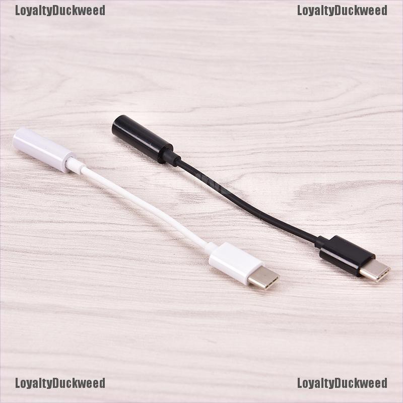 Dây Cáp Chuyển Đổi Usb Type C Sang 3.5mm Cho Samsung Lg Xiaomi Leeco