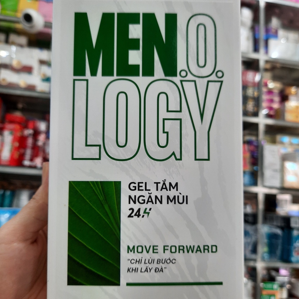 Gel tắm ngăn mùi 24 giờ MEN.O.LOGY Move Forward 630ml
