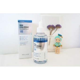 Tinh chất WELLAGE Real Hyaluronic Blue Ampoule 100 100ml