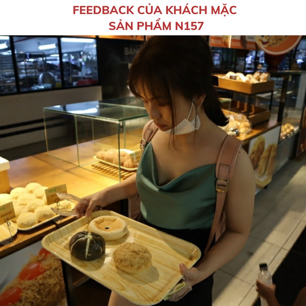 Áo Hai Dây Lụa Cổ Đổ Mặc Cùng Blazer, Vest Và Áo Cardigan Mùa Thu N157 ZINIA | BigBuy360 - bigbuy360.vn