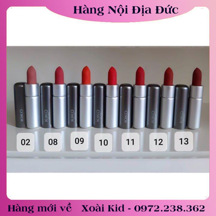 [auth] Son lì Kiko Powder Power Lipstick -Nội địa Đức Đủ Bill [Hot]