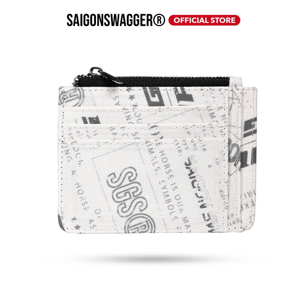 Ví Đựng Thẻ Card Holder SAIGON SWAGGER® Journal Zip Card Case