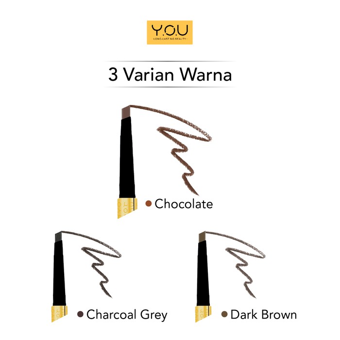 (hàng Mới Về) Bút Kẻ Lông Mày Y.o.u 0.3g Chất Lượng Cao | BigBuy360 - bigbuy360.vn