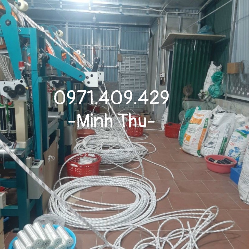 Dây dù tết cường lực, dây thừng chịu lực dùng cho thợ sơn thợ lau kính