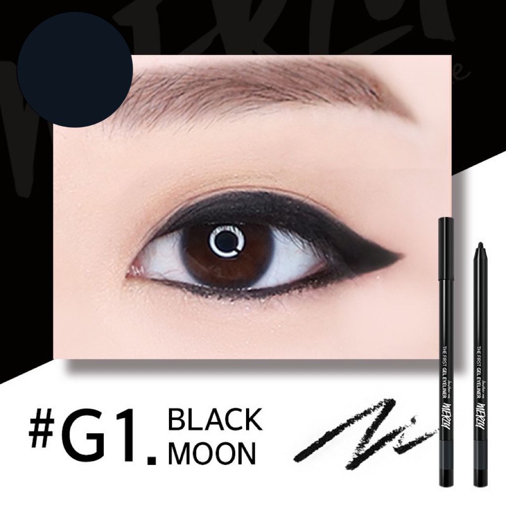 Chì Kẻ Mắt Siêu Mảnh Chống Trôi, Siêu bền, Siêu Lỳ Merzy The First Gel Eyeliner