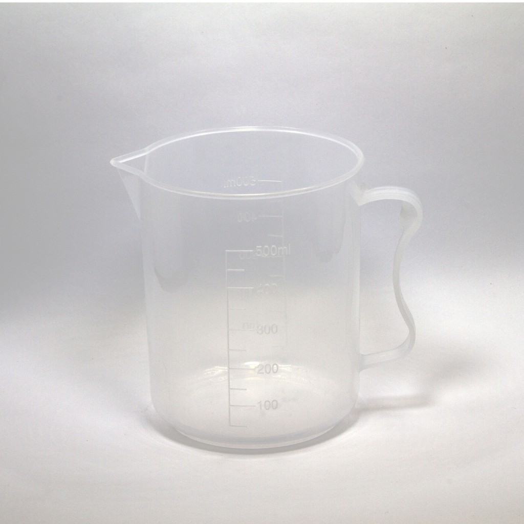 Ca nhựa lớn định lượng 500ml dùng để đong nước chế cà phê phin
